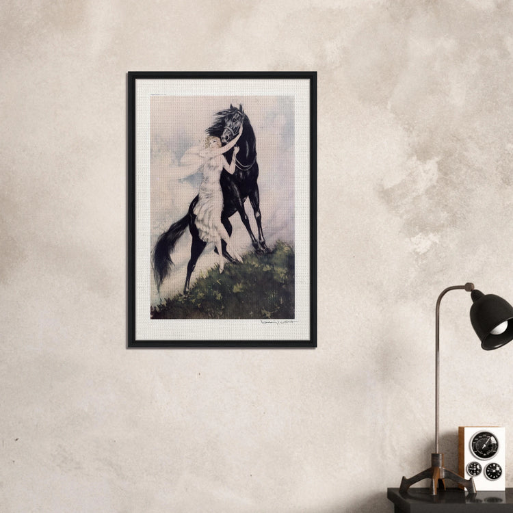 Youth by Louis Icart | Framed Canvas Print | Art Deco Wall Art