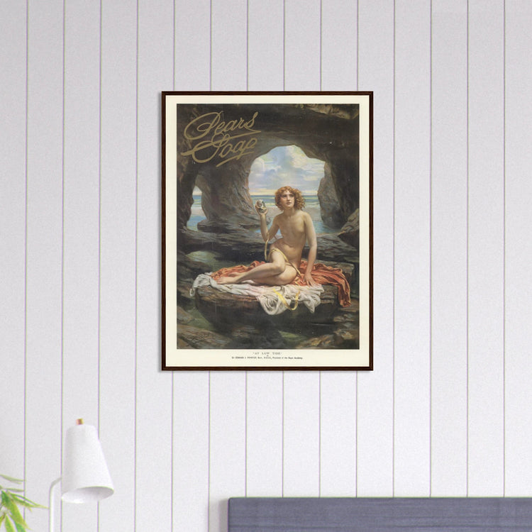 Pears Soap | Wooden Framed Poster | Vintage Advertising Art