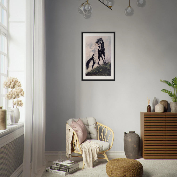 Youth by Louis Icart | Framed Canvas Print | Art Deco Wall Art