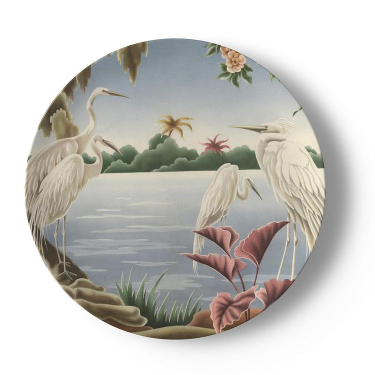 Turner Birds China Plate Set (4pc) | Print-on-Demand Decorative Plates
