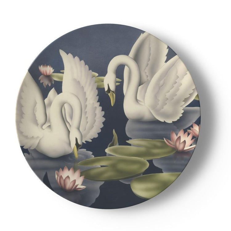 Turner Birds China Plate Set (4pc) | Print-on-Demand Decorative Plates