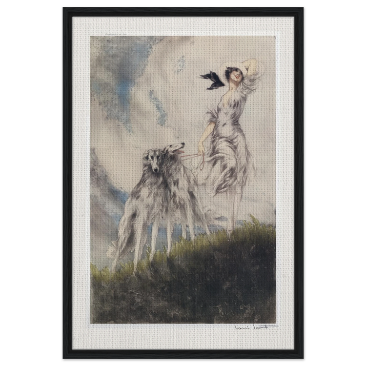 Joy of Life by Louis Icart | Framed Canvas Print | Art Deco Wall Art