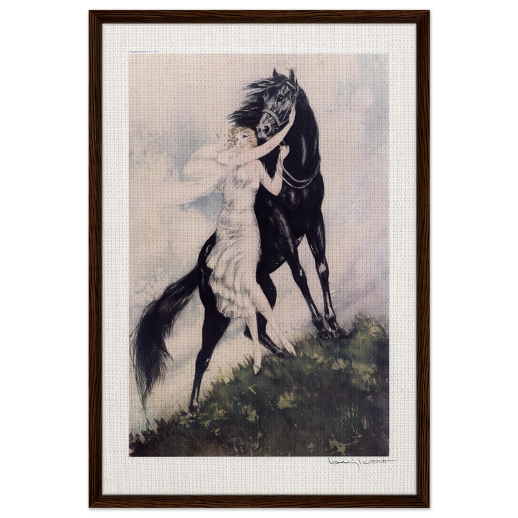 Youth by Louis Icart | Framed Canvas Print | Art Deco Wall Art