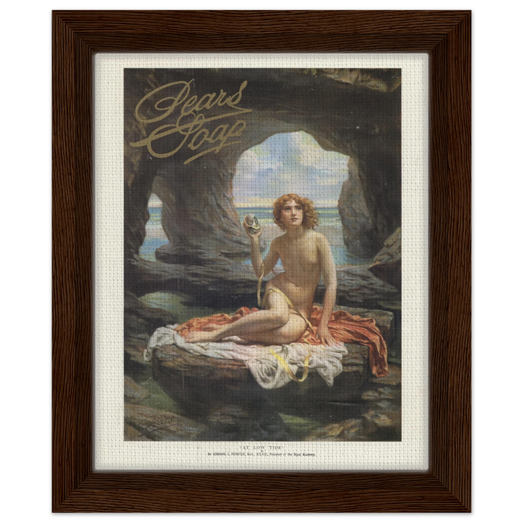 Pears Soap | Framed Canvas Print | Vintage Advertising Art