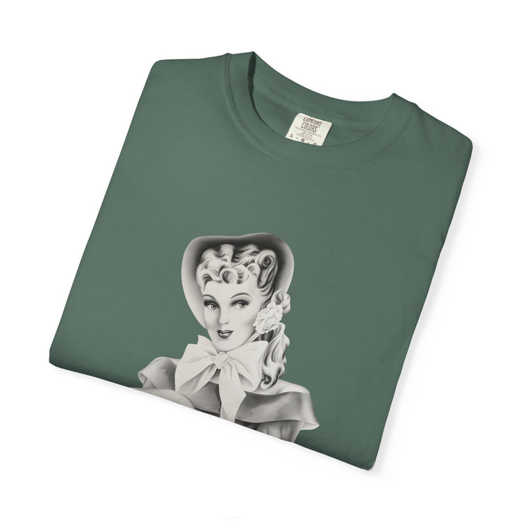 "White Silence is Violence" Vintage Portrait Tee | Activist Apparel | Garment-Dyed Heavyweight Crewneck