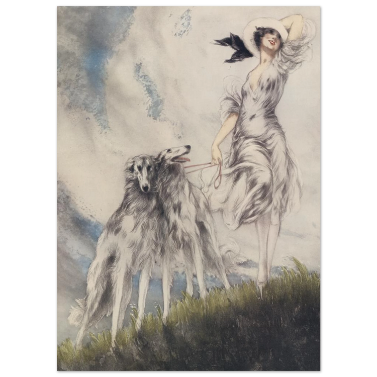 Joy of Life by Louis Icart | Fine Art Poster | Art Deco Wall Art