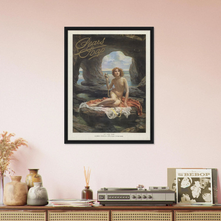 Pears Soap | Framed Canvas Print | Vintage Advertising Art