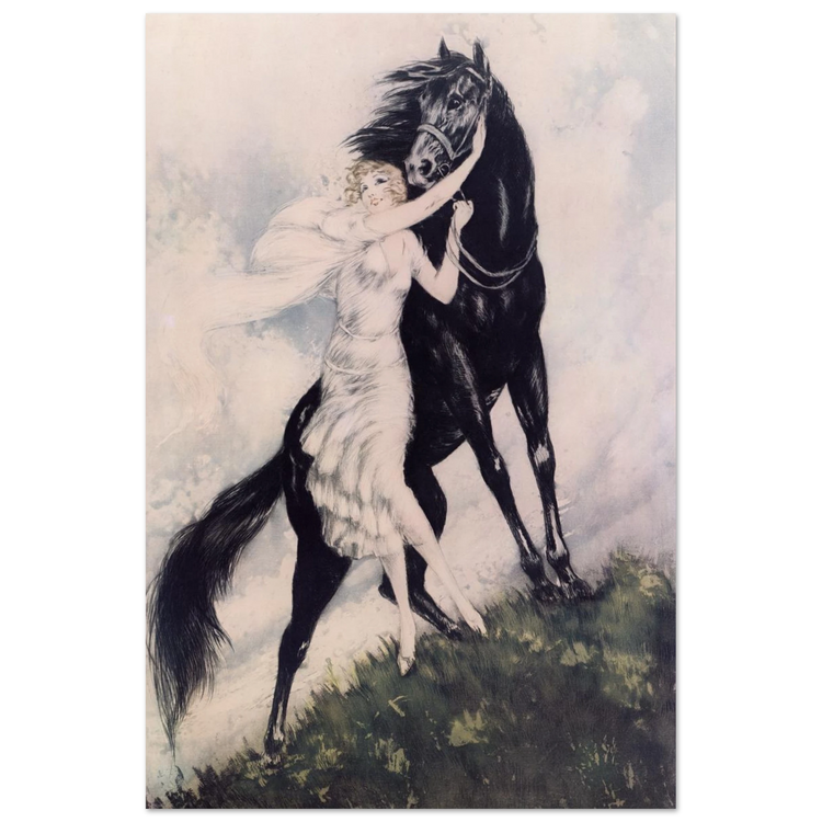 Youth by Louis Icart | Fine Art Poster | Art Deco Wall Art