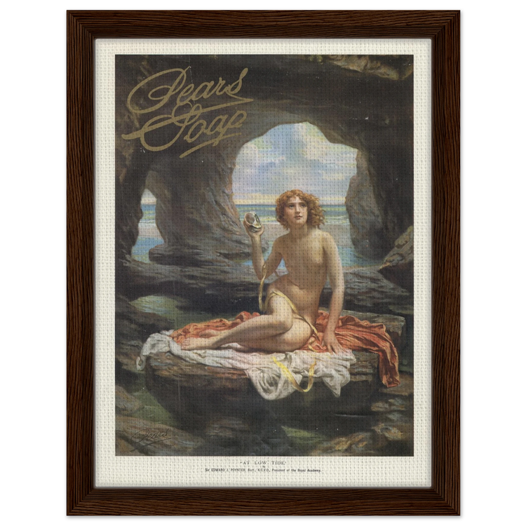 Pears Soap | Framed Canvas Print | Vintage Advertising Art