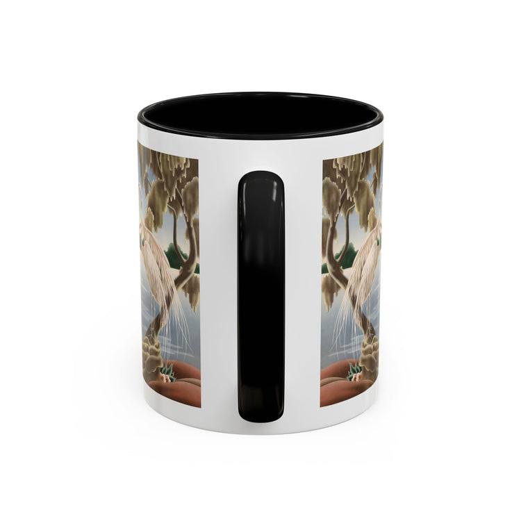 Turner Egrets Coffee Mug | Print-on-Demand Ceramic Accent Mug (11/15oz)