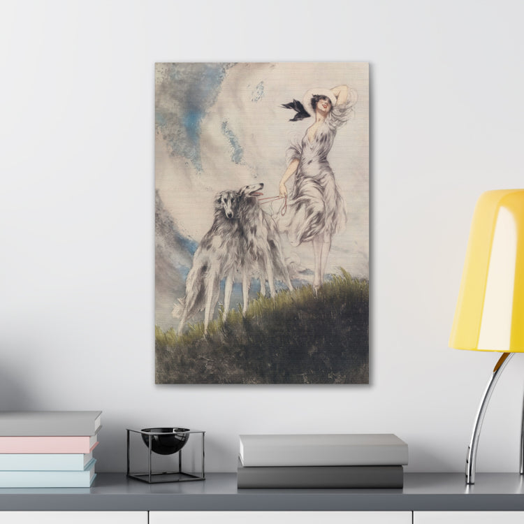 Joy of Life by Louis Icart | Museum-Quality Canvas Print | Art Deco Wall Art