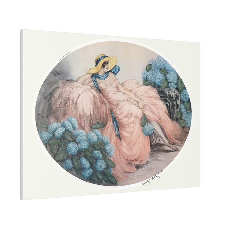 Hortense by Louis Icart | Museum-Quality Canvas Print | Art Deco Wall Art