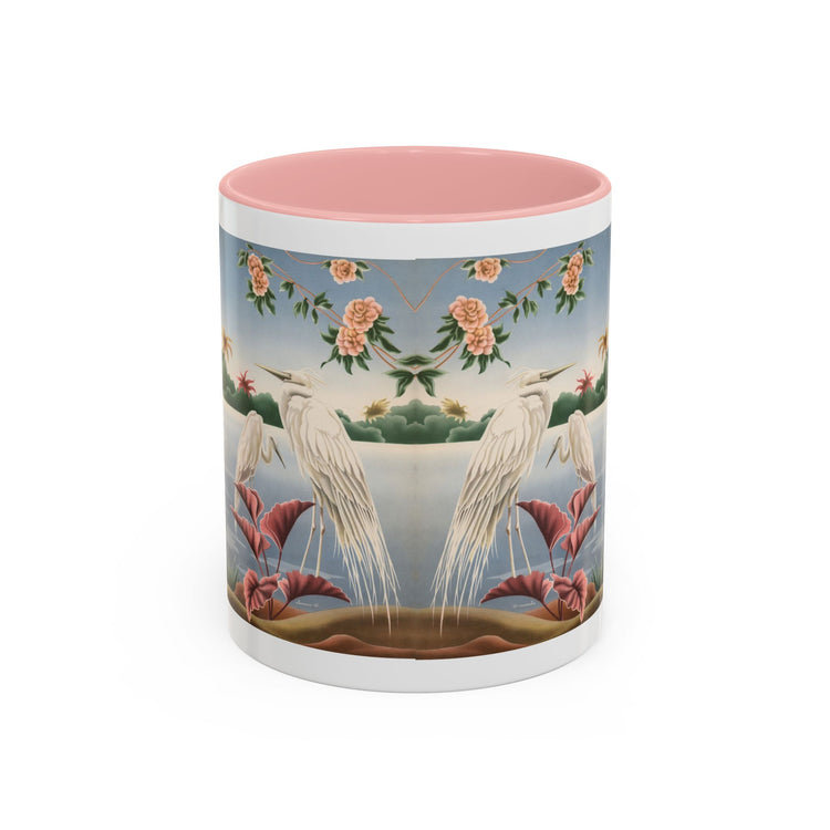 Turner Egrets Coffee Mug | Print-on-Demand Ceramic Accent Mug (11/15oz)