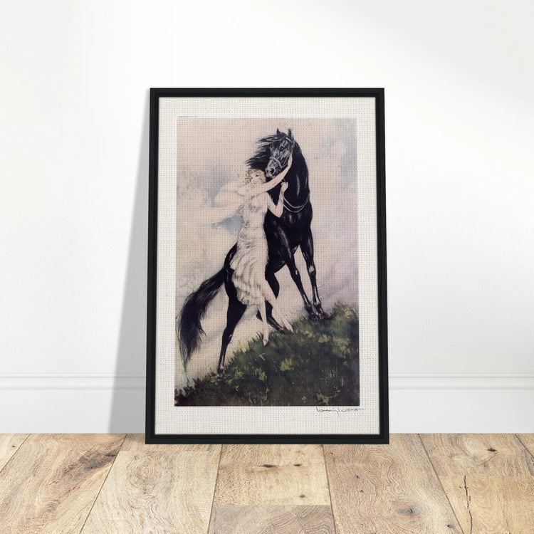 Youth by Louis Icart | Framed Canvas Print | Art Deco Wall Art