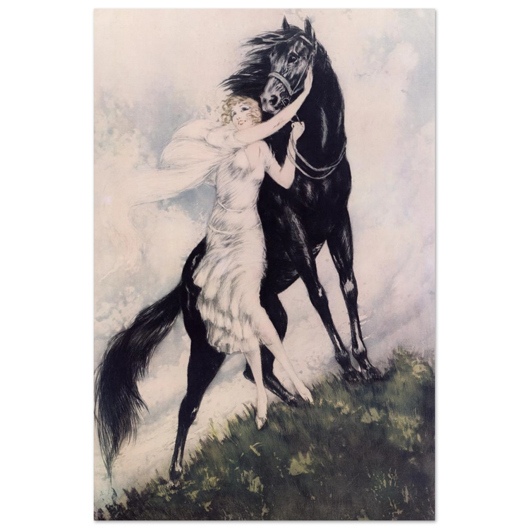 Youth by Louis Icart | Fine Art Poster | Art Deco Wall Art