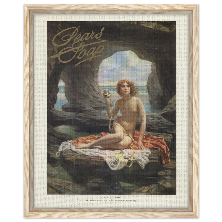 Pears Soap | Framed Canvas Print | Vintage Advertising Art