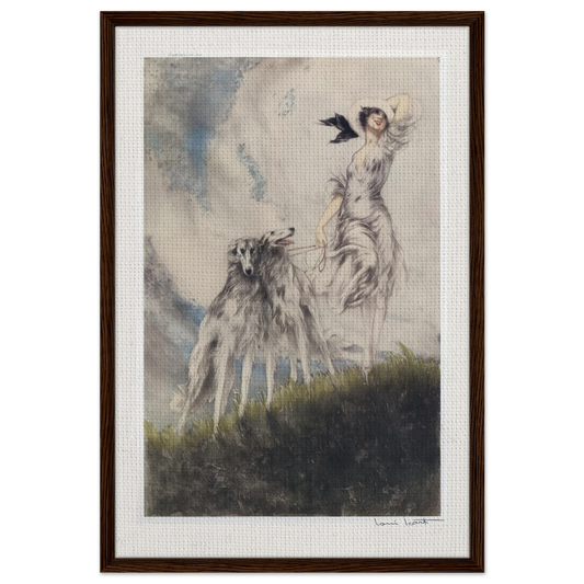 Joy of Life by Louis Icart | Framed Canvas Print | Art Deco Wall Art