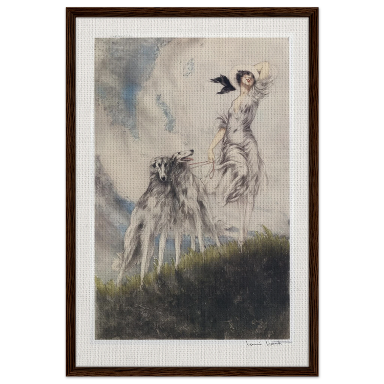 Joy of Life by Louis Icart | Framed Canvas Print | Art Deco Wall Art