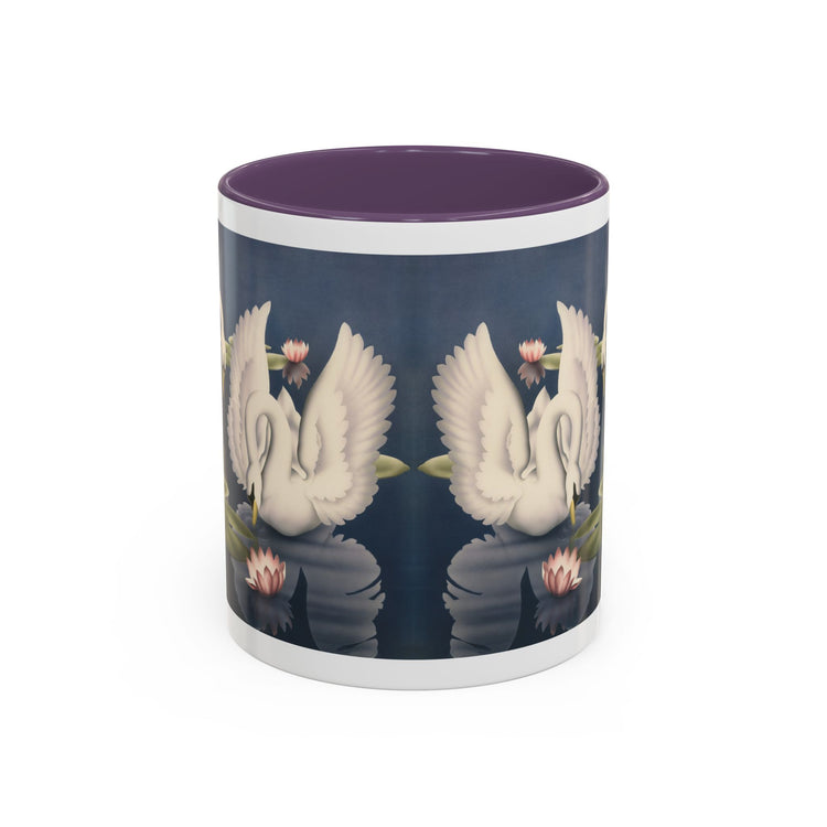 Turner Swans and Lillies Coffee Mug | Print-on-Demand Ceramic Accent Mug (11/15oz)