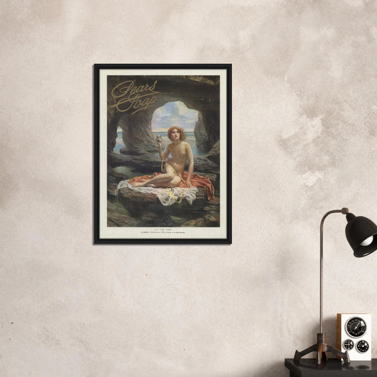 Pears Soap | Framed Canvas Print | Vintage Advertising Art