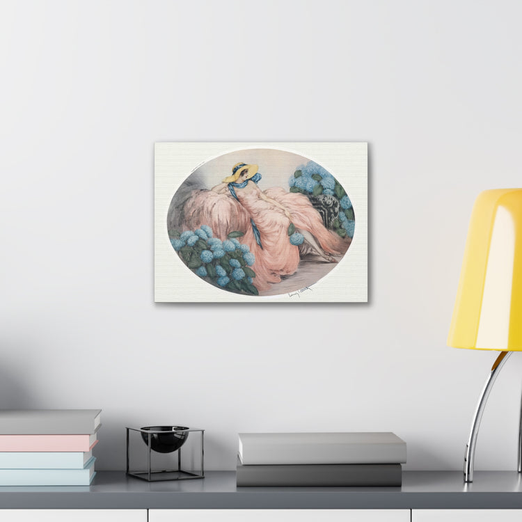 Hortense by Louis Icart | Museum-Quality Canvas Print | Art Deco Wall Art