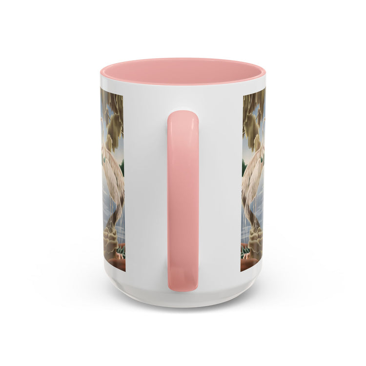 Turner Egrets Coffee Mug | Print-on-Demand Ceramic Accent Mug (11/15oz)