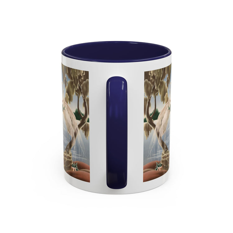 Turner Egrets Coffee Mug | Print-on-Demand Ceramic Accent Mug (11/15oz)