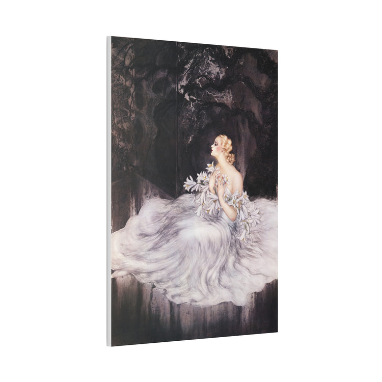 Lilies by Louis Icart | Museum-Quality Canvas Print | Art Deco Wall Art