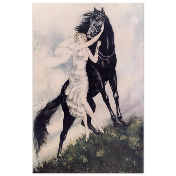 Youth by Louis Icart | Fine Art Poster | Art Deco Wall Art