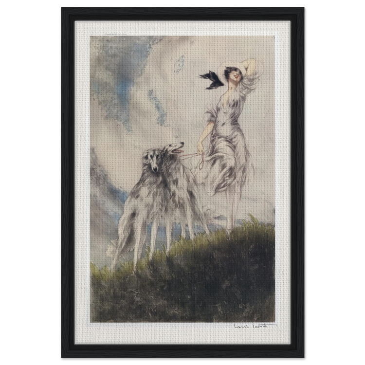 Joy of Life by Louis Icart | Framed Canvas Print | Art Deco Wall Art
