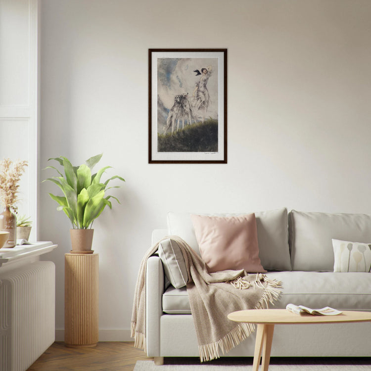 Joy of Life by Louis Icart | Framed Canvas Print | Art Deco Wall Art