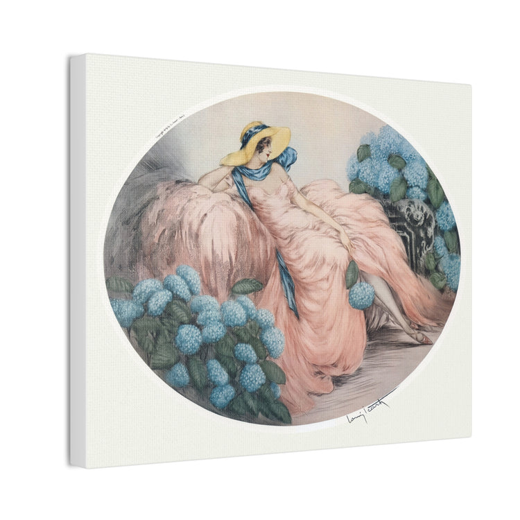 Hortense by Louis Icart | Museum-Quality Canvas Print | Art Deco Wall Art