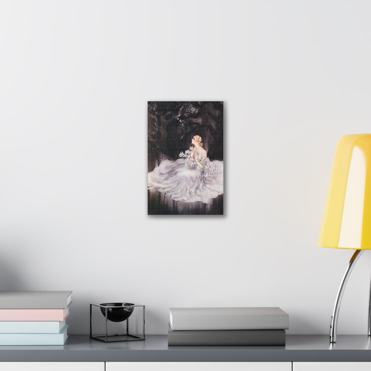 Lilies by Louis Icart | Museum-Quality Canvas Print | Art Deco Wall Art