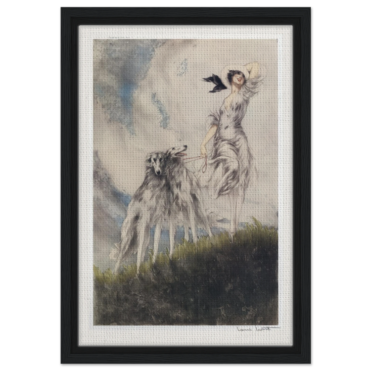 Joy of Life by Louis Icart | Framed Canvas Print | Art Deco Wall Art
