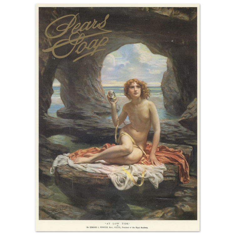 Pears Soap | Museum-Quality Matte Paper Poster | Vintage Advertising Art