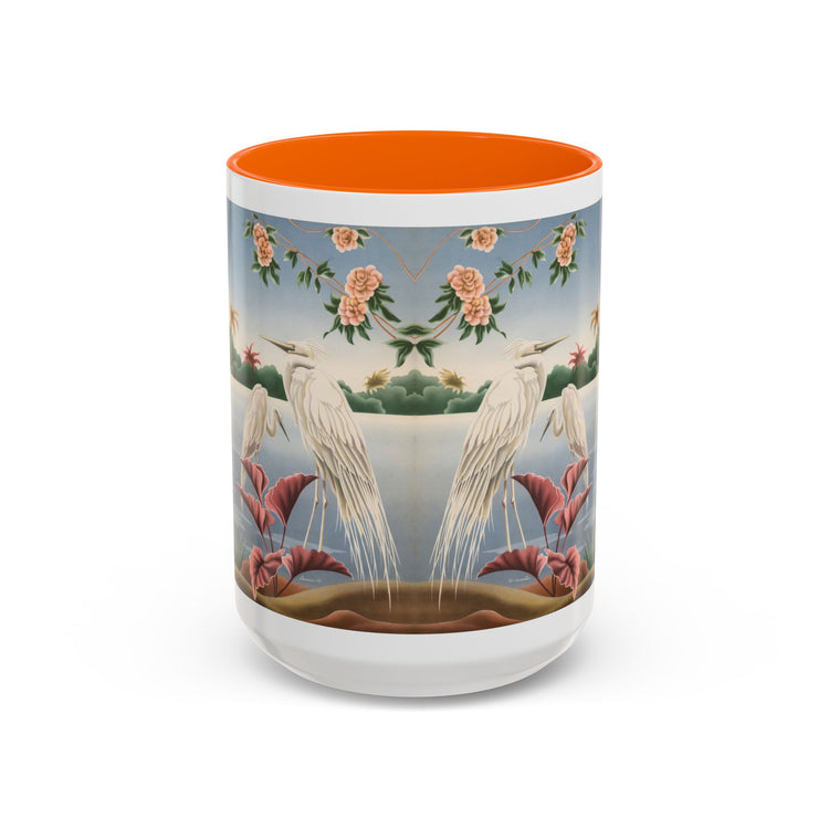 Turner Egrets Coffee Mug | Print-on-Demand Ceramic Accent Mug (11/15oz)