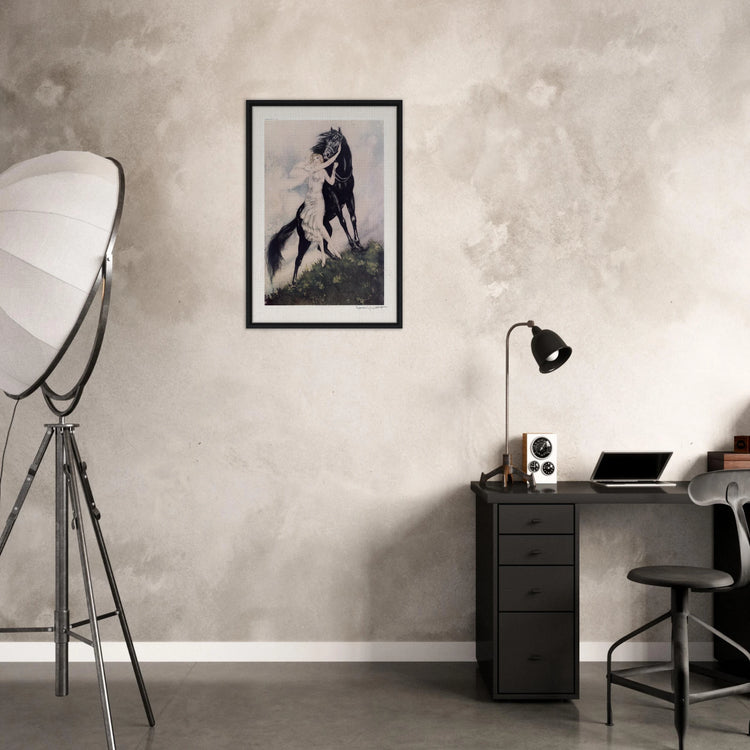 Youth by Louis Icart | Framed Canvas Print | Art Deco Wall Art
