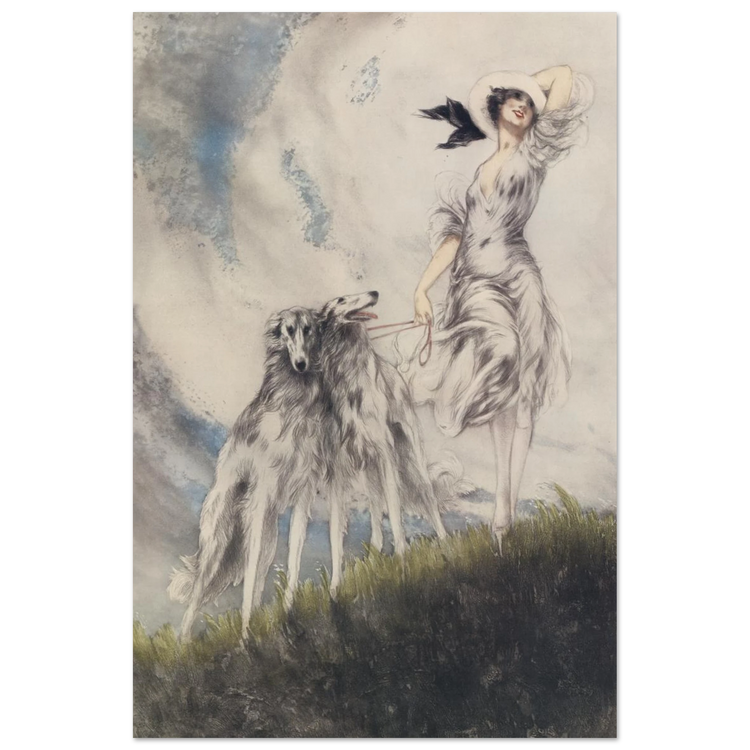 Joy of Life by Louis Icart | Fine Art Poster | Art Deco Wall Art