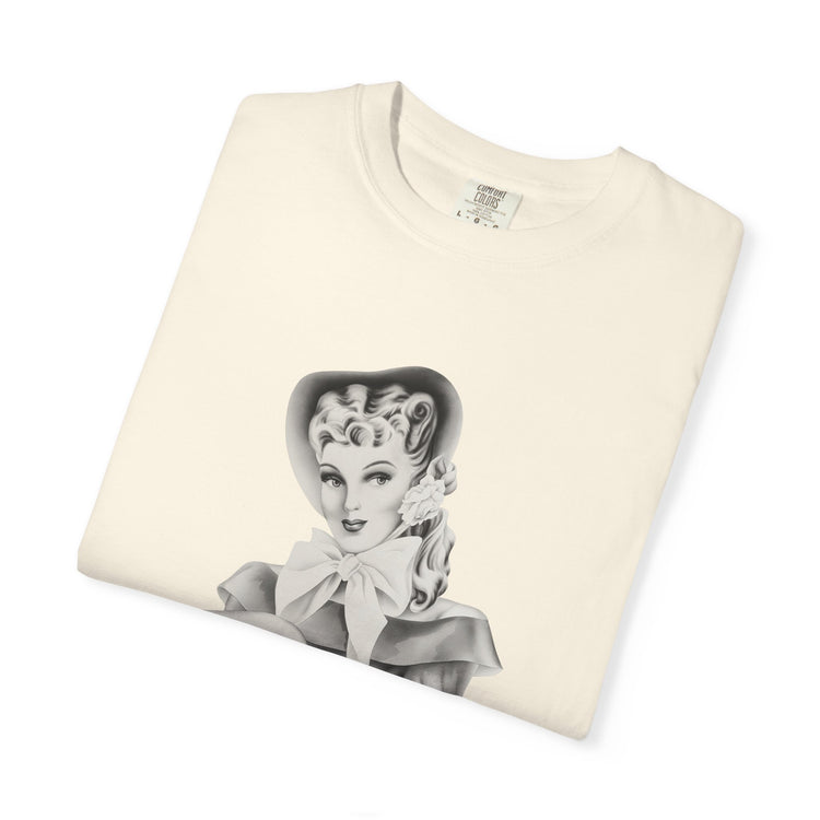 "White Silence is Violence" Vintage Portrait Tee | Activist Apparel | Garment-Dyed Heavyweight Crewneck