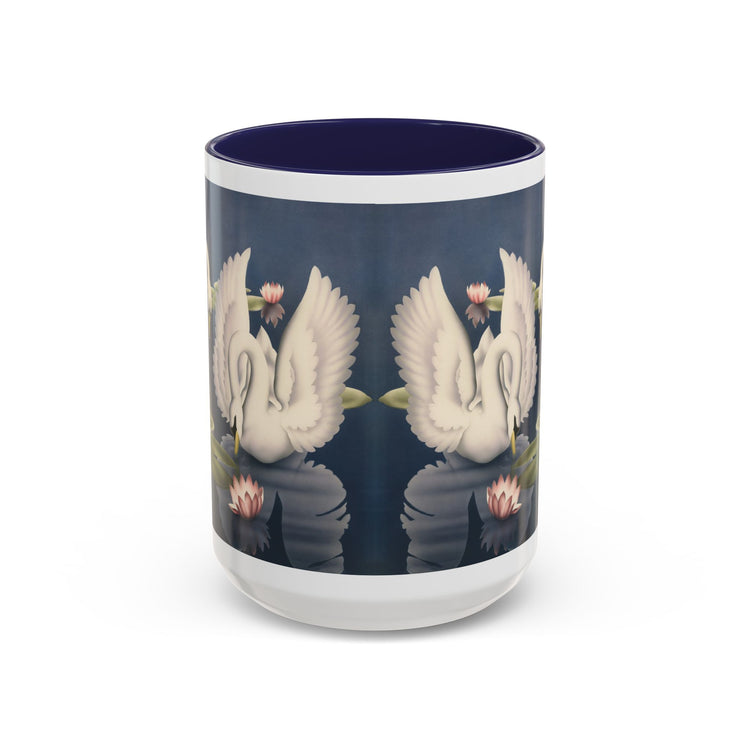 Turner Swans and Lillies Coffee Mug | Print-on-Demand Ceramic Accent Mug (11/15oz)