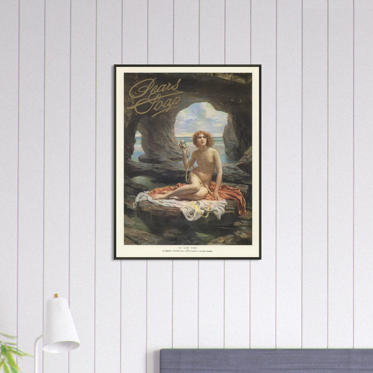 Pears Soap | Metal Framed Poster | Vintage Advertising Art