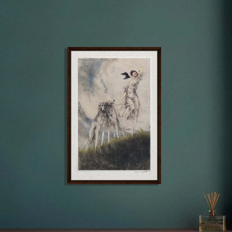 Joy of Life by Louis Icart | Framed Canvas Print | Art Deco Wall Art