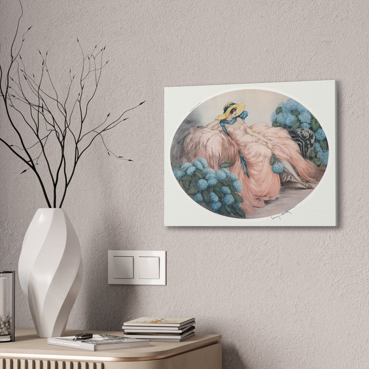 Hortense by Louis Icart | Museum-Quality Canvas Print | Art Deco Wall Art