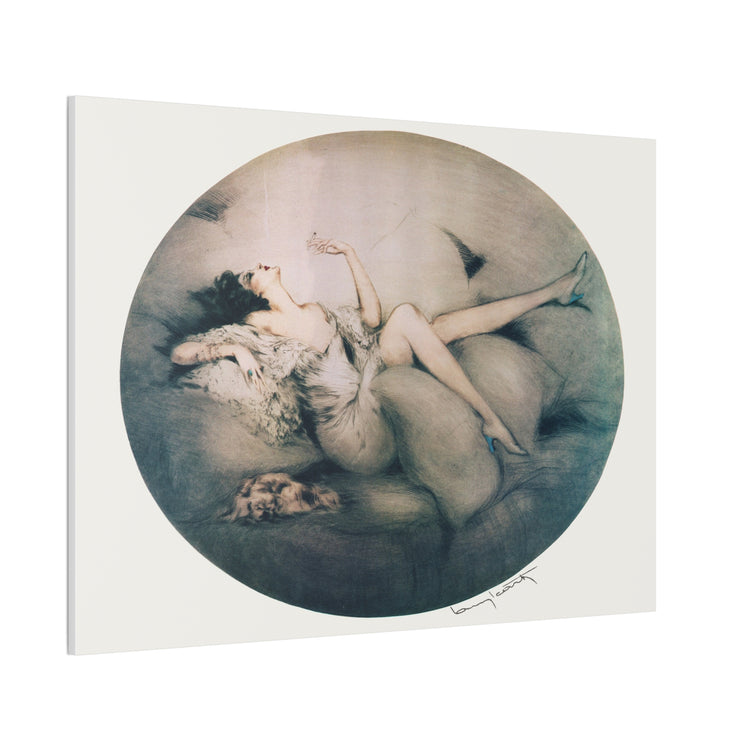 Cigarette Memories by Louis Icart | Museum-Quality Canvas Print | Art Deco Wall Art