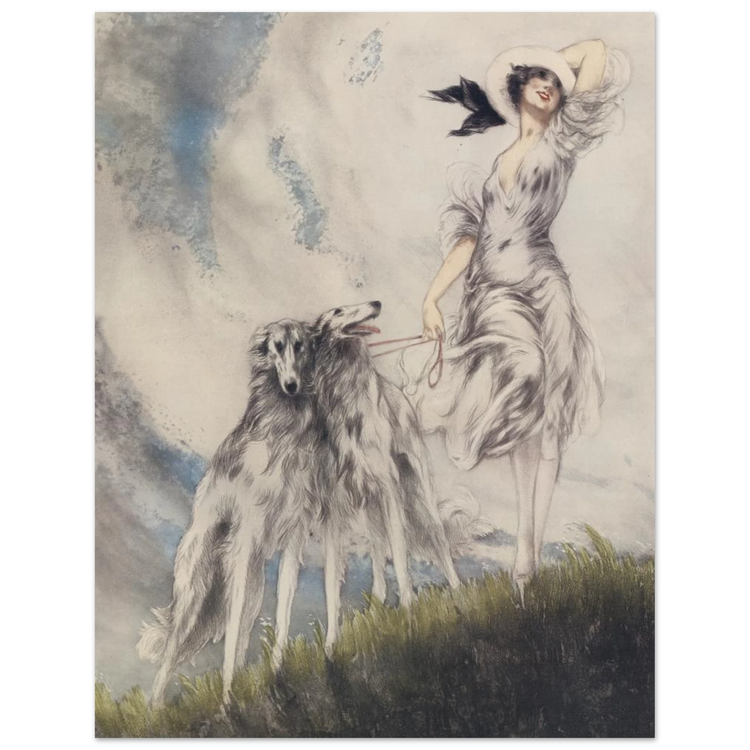 Joy of Life by Louis Icart | Fine Art Poster | Art Deco Wall Art