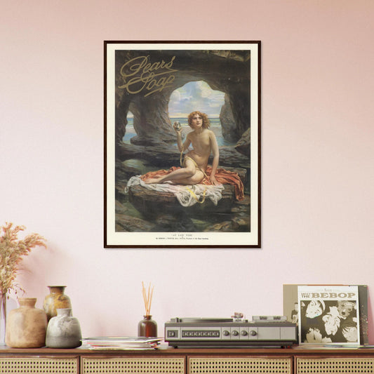 Pears Soap | Wooden Framed Poster | Vintage Advertising Art