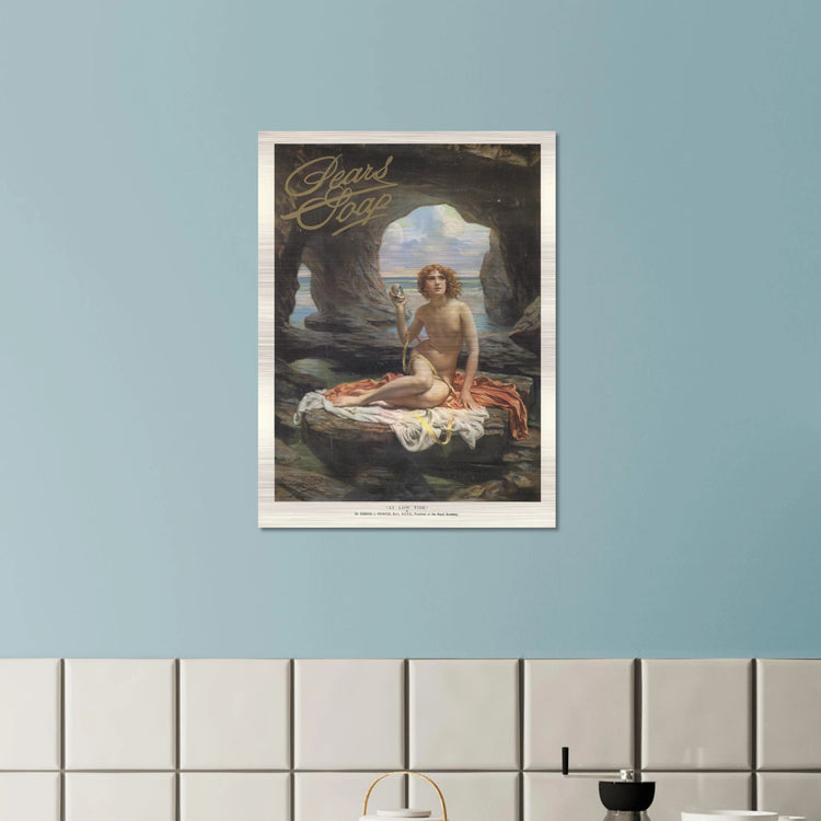 Pears Soap | Brushed Aluminum Print | Vintage Advertising Art