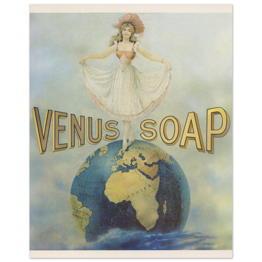 Venus Soap | Museum-Quality Matte Paper Poster | Vintage Advertising Art