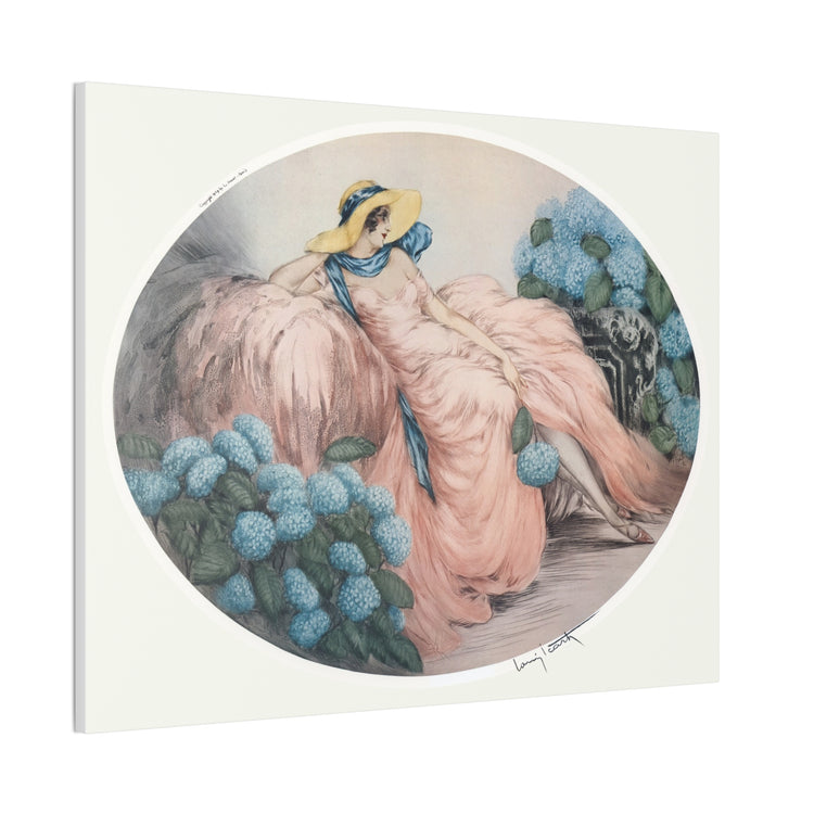 Hortense by Louis Icart | Museum-Quality Canvas Print | Art Deco Wall Art