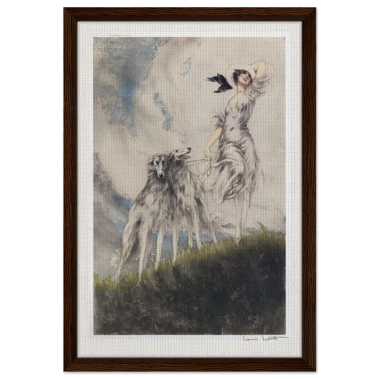 Joy of Life by Louis Icart | Framed Canvas Print | Art Deco Wall Art